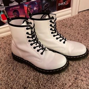 white doc martens